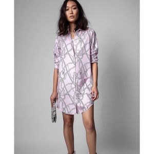 Zadig&Voltaire Rais Silk Dress NWT